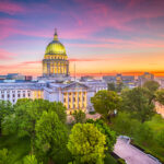 Madison, Wisconsin, USA State Capitol Building