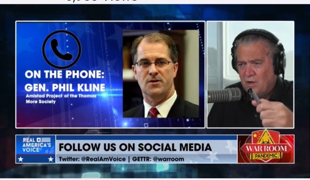 WATCH: Phil Kline on War Room Pandemic with Stephen K Bannon Episode 1335 Part 2